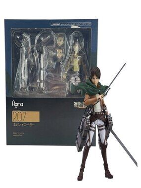 Attack on Titan Eren Yeager Shingeki no Kyojin #207 Figure w/Accessory 5" Toys